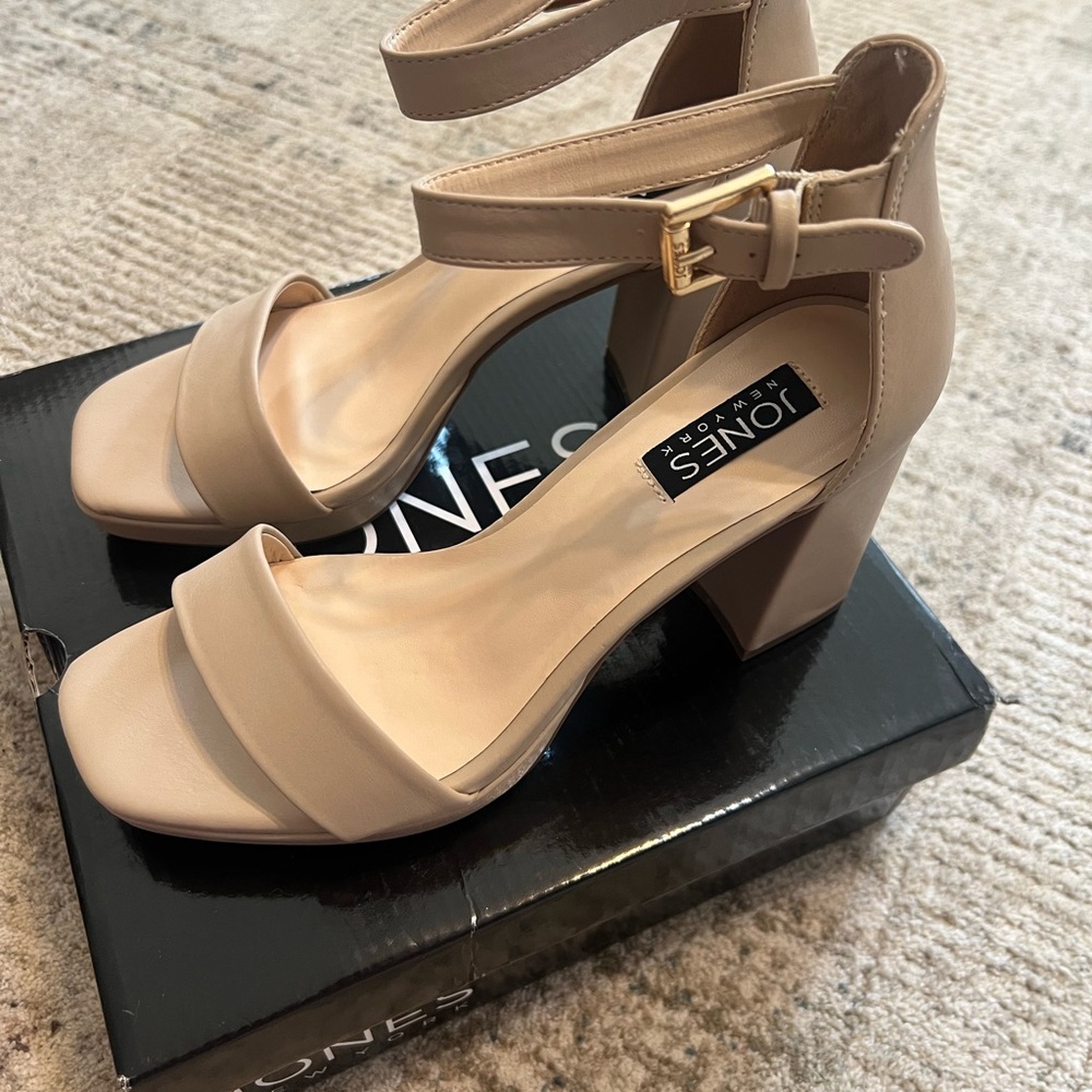 JONES NEW YORK TOREN PLATFORM DRESS SANDALS HEELS - Picture 6 of 12